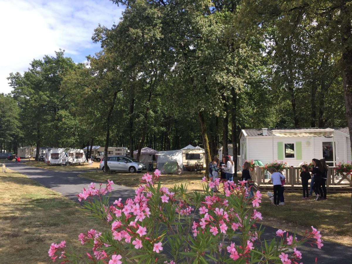 Camping Les Petites Minaudieres Coussay-les-Bois Exteriör bild