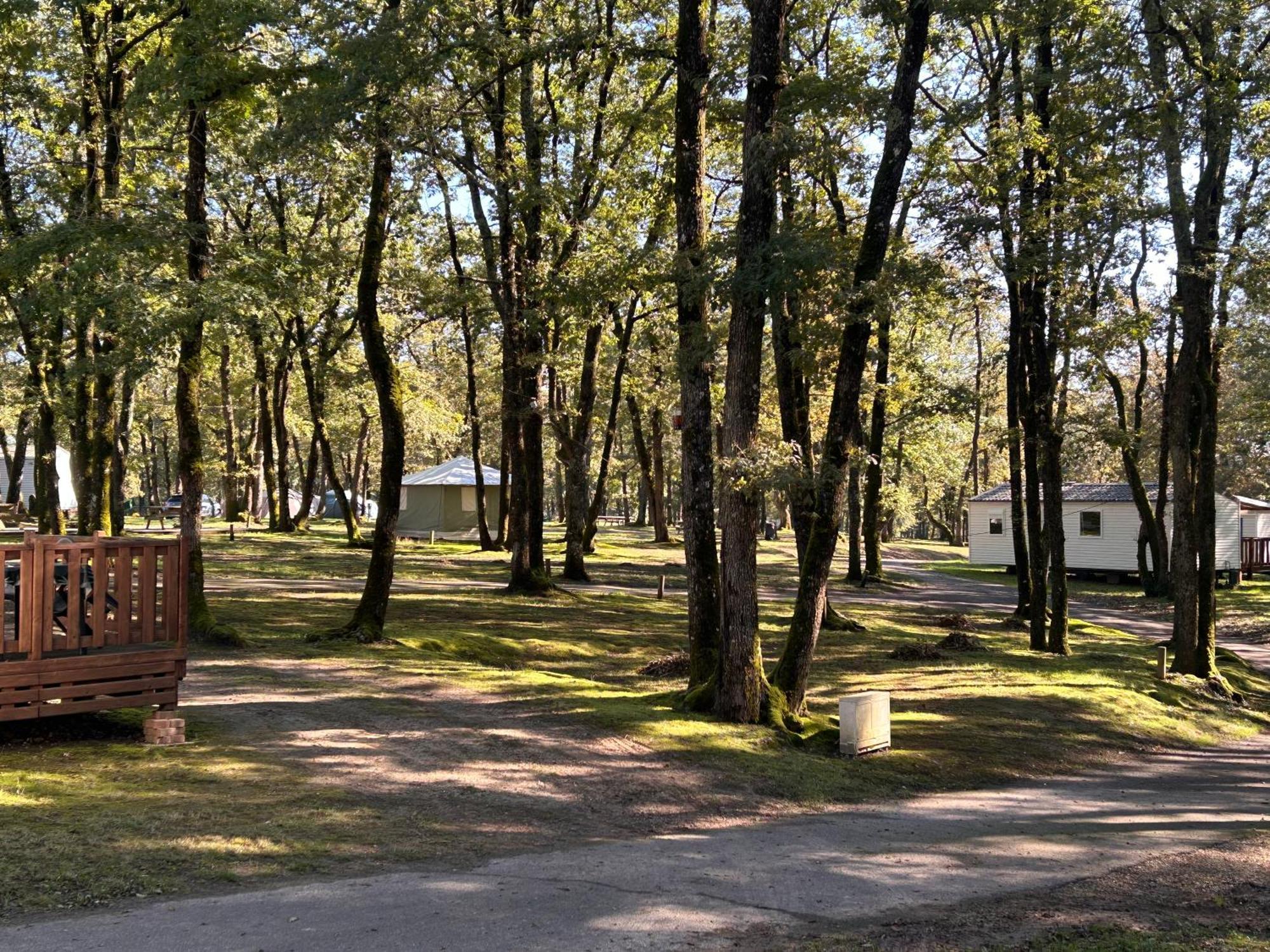 Camping Les Petites Minaudieres Coussay-les-Bois Exteriör bild